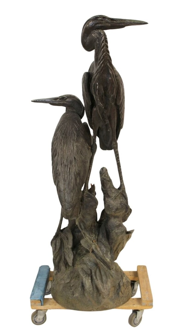 WALTER MATIA (USA, B. 1953).: Large Bronze, from an edition 6/10. From a Greenwich, CT estate. - Dimensions: 66" h