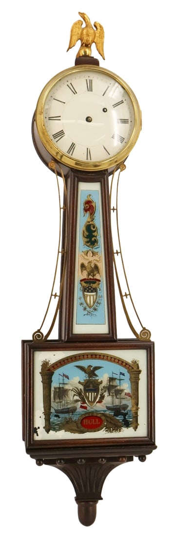 Waterbury Clock Co. Willard #3 Banjo Clock. (1 of 17)