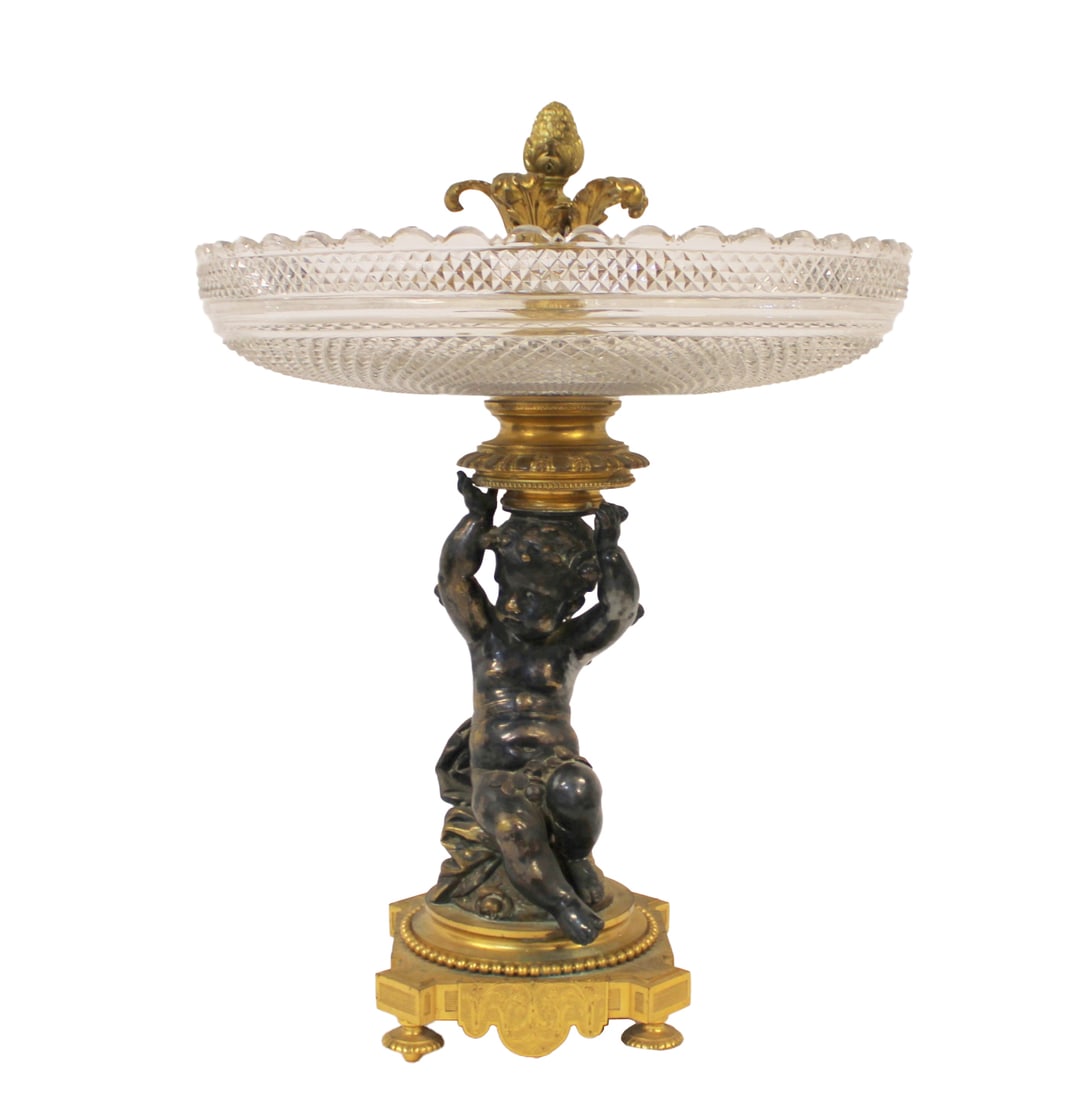 After Thormire / Baccarat Large Gilt & Patinated (1 of 13)