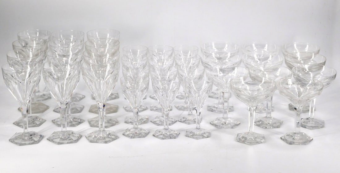 Val St. Lambert "Legagneux" Crystal Stemware (1 of 10)