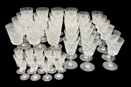 Large Grouping Waterford Alana Pattern Glasses (1 of 9)