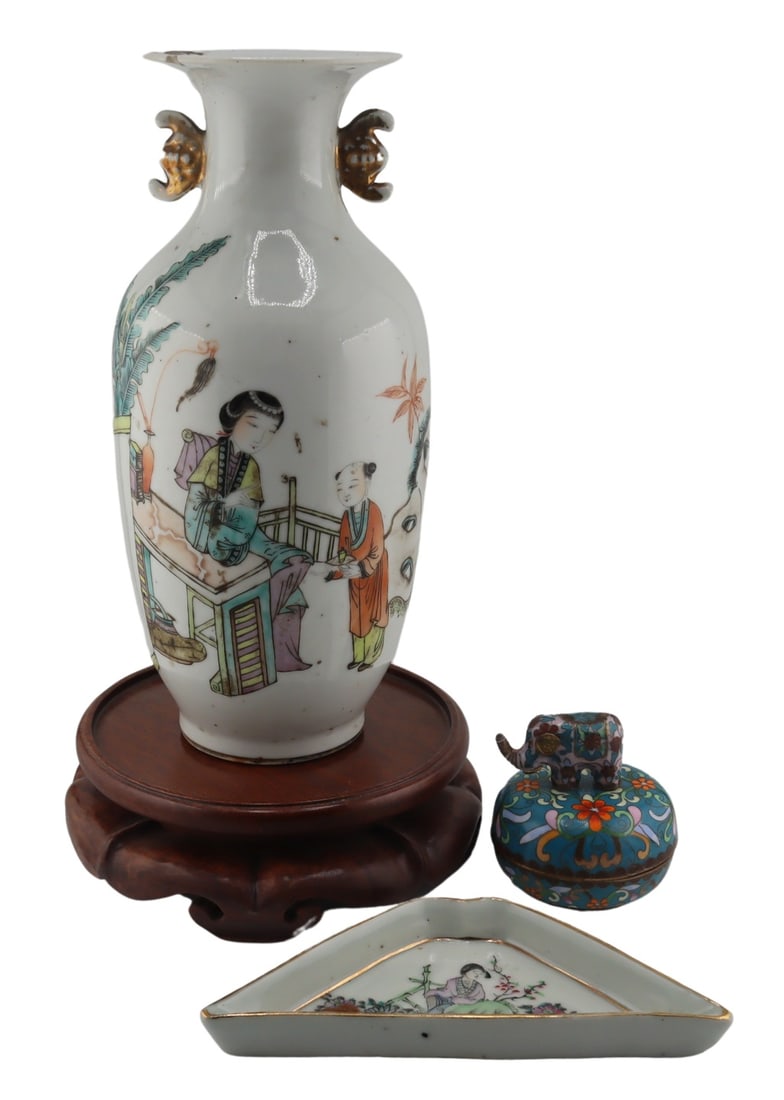 Collection of Chinese Objects Inc. Cloisonne. (1 of 20)