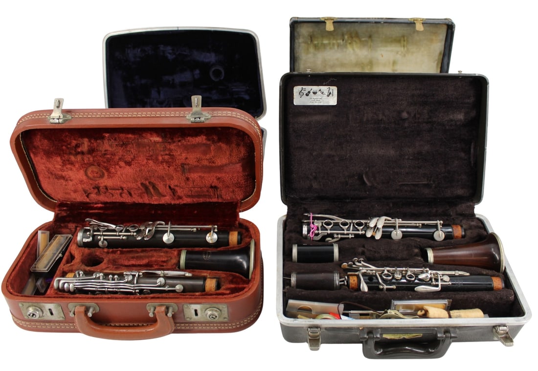 Grouping of Four Clarinets. (1 of 12)
