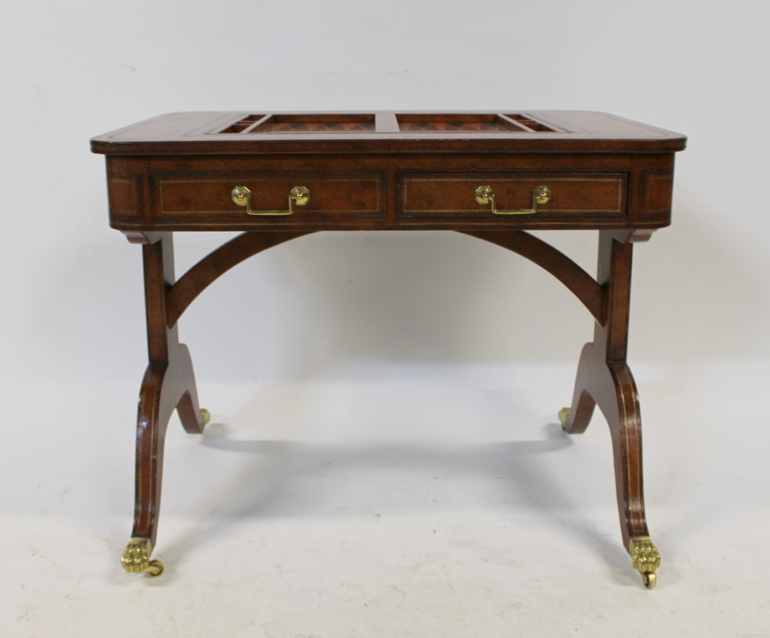 Maitland Smith Game Table. - 3