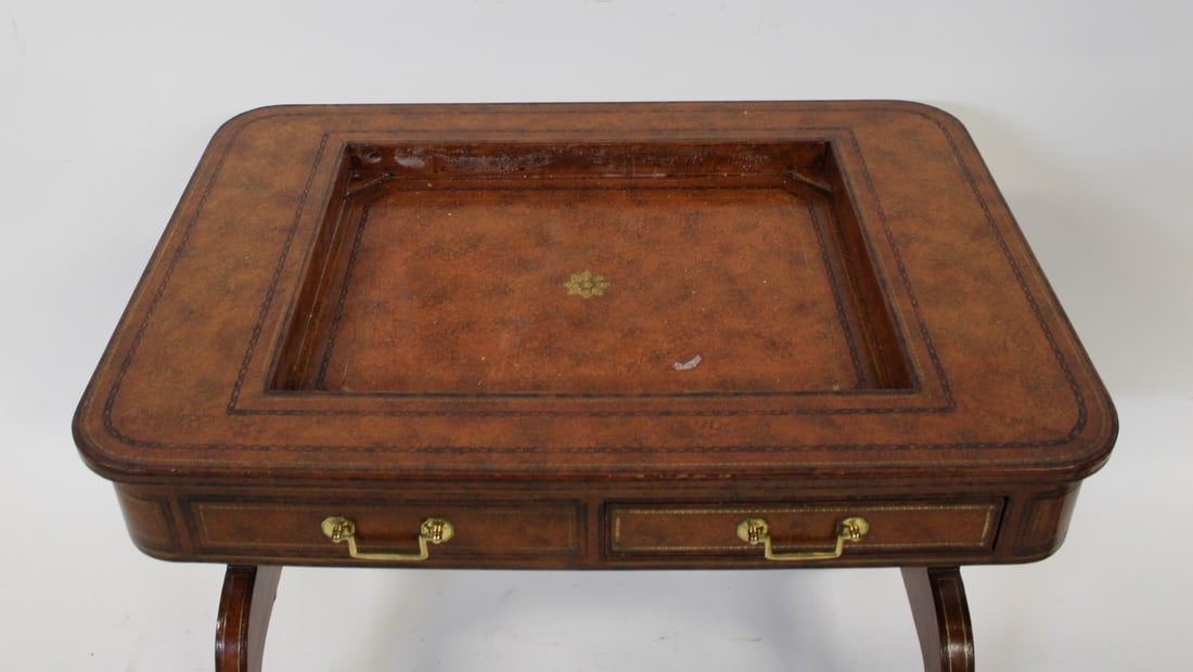 Maitland Smith Game Table. - 6