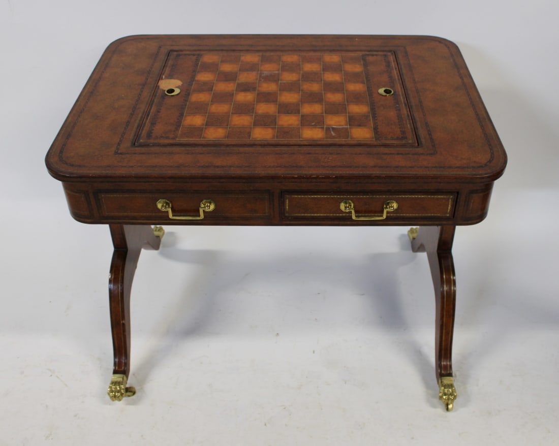 Maitland Smith Game Table. - 7
