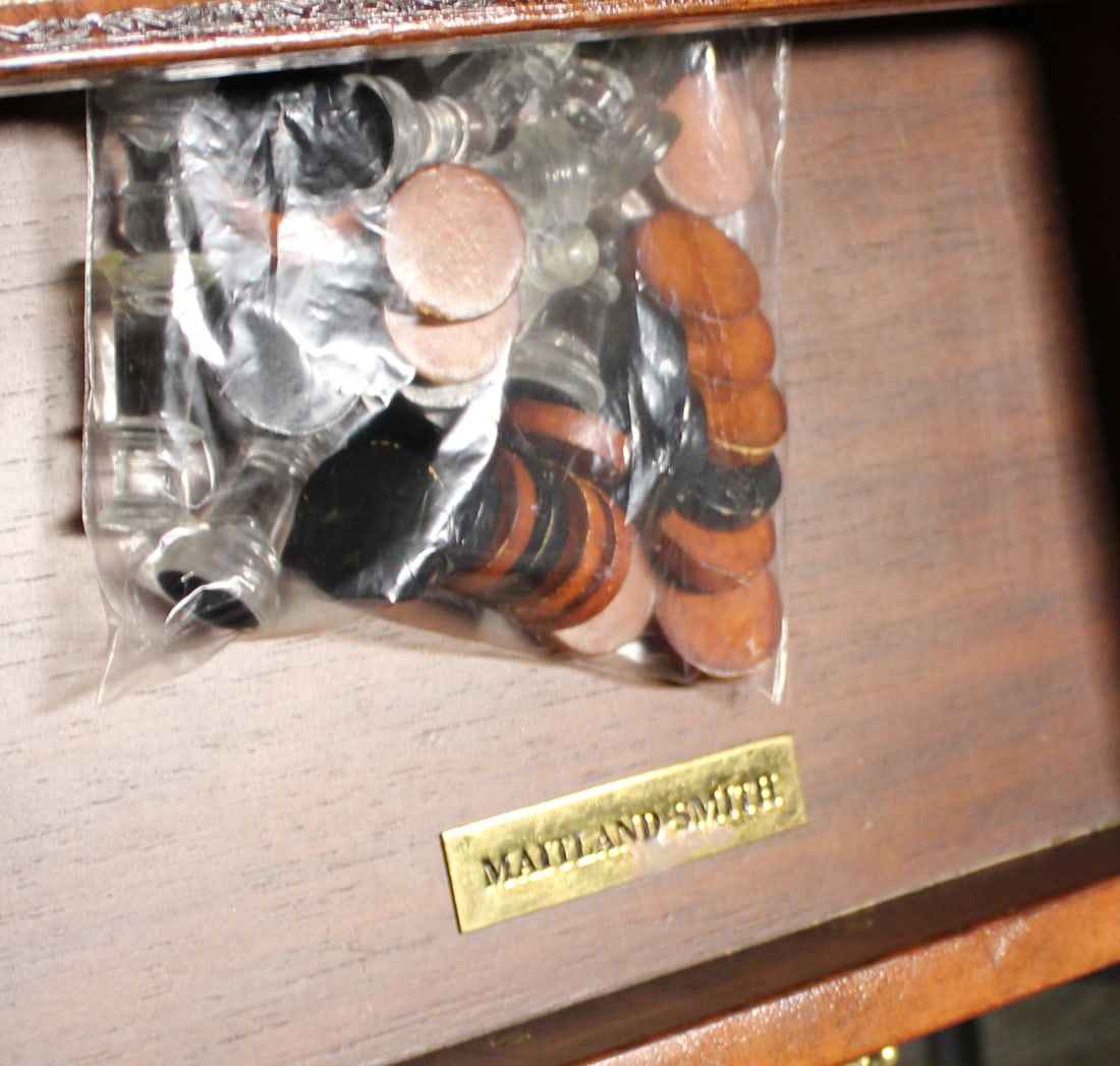 Maitland Smith Game Table. - 8