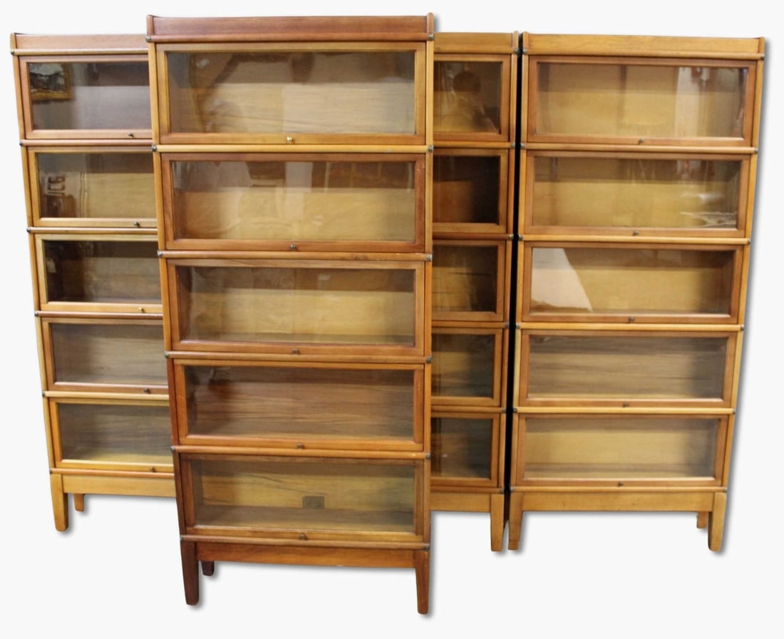 Lot of Antique Barristers Bookcases. (1 of 5)
