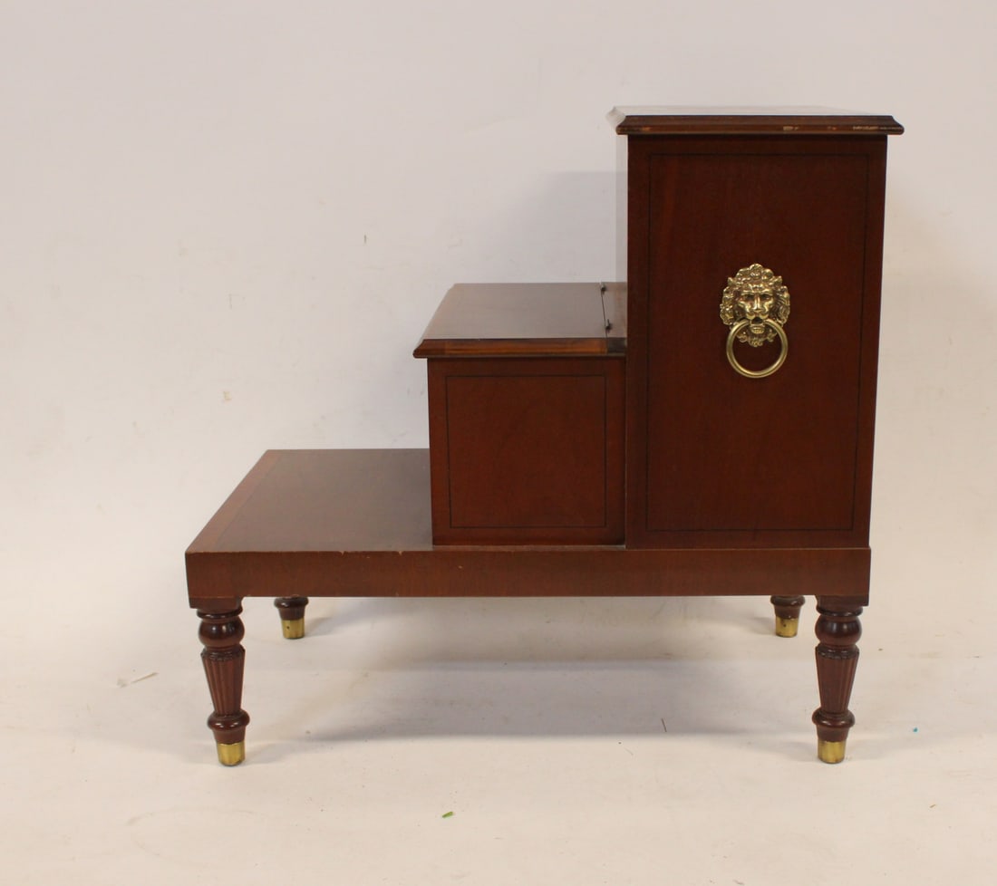 Baker Three-tier Library Steps/Step Stool. - 2