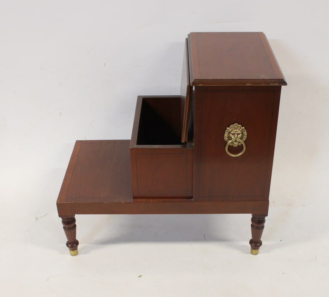 Baker Three-tier Library Steps/Step Stool. - 3
