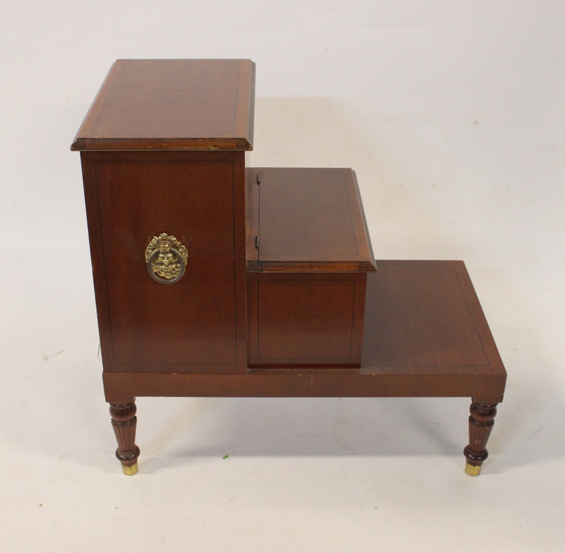 Baker Three-tier Library Steps/Step Stool. - 5