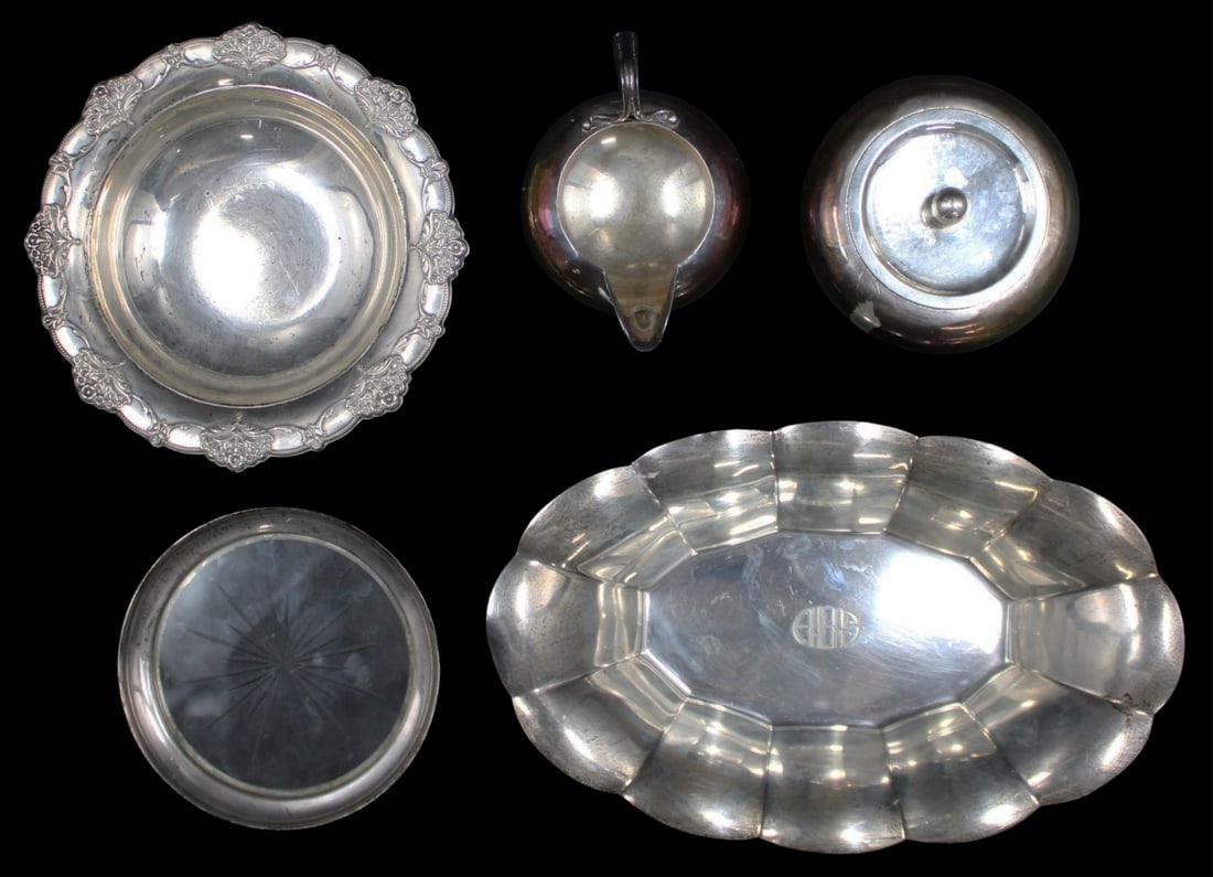 STERLING. Group of Silver Inc. T&Co and Jensen. (1 of 20)