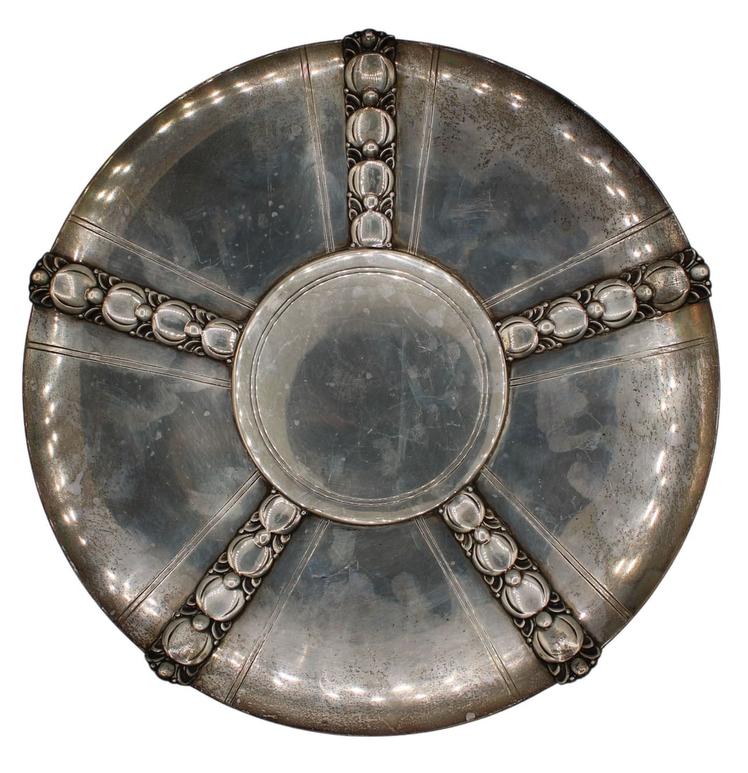 SILVER. Tiffany & Co. Sterling Tray. (1 of 10)