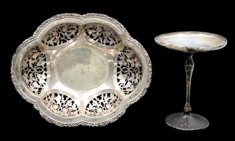 SILVER. Sterling and Continental Silver Hollowware (1 of 11)