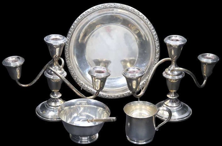STERLING. Assorted Grouping of Sterling Hollowware (1 of 11)