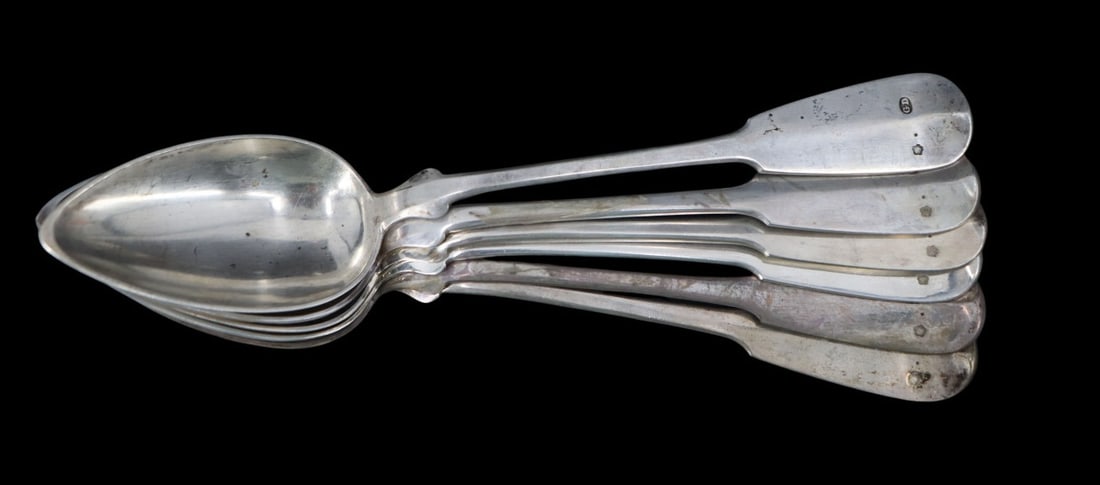 SILVER. Assorted Continental .800 Silver Flatware. - 4