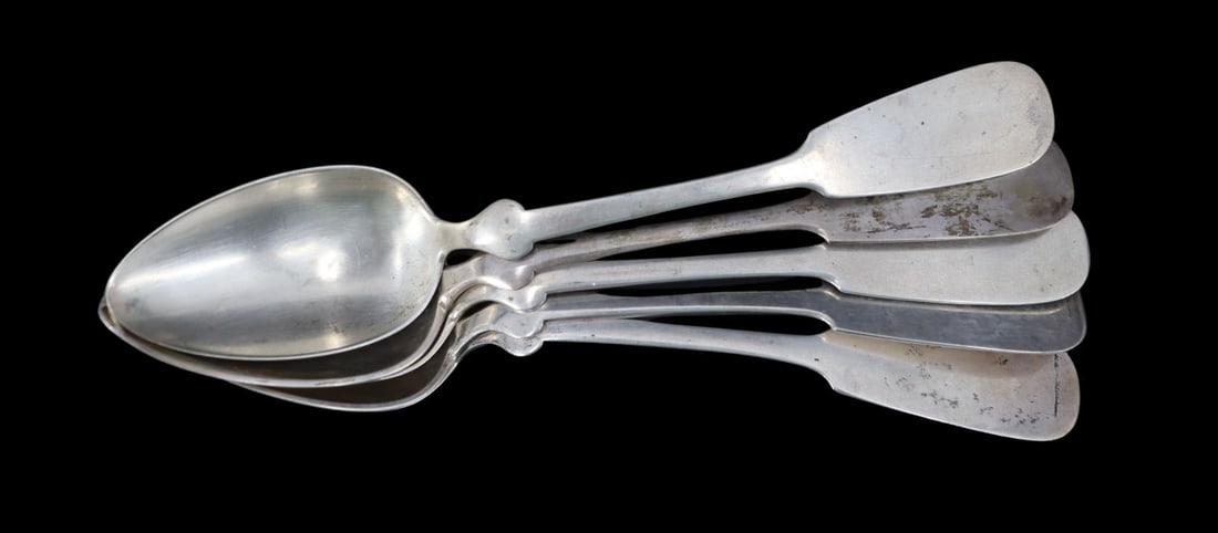 SILVER. Assorted Continental .800 Silver Flatware. - 5