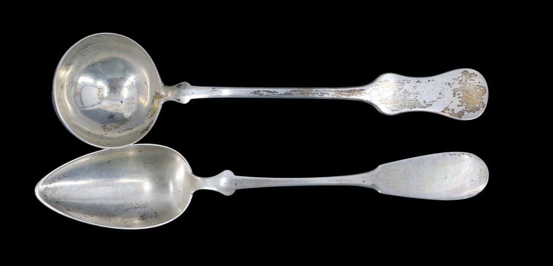 SILVER. Assorted Continental .800 Silver Flatware. - 9