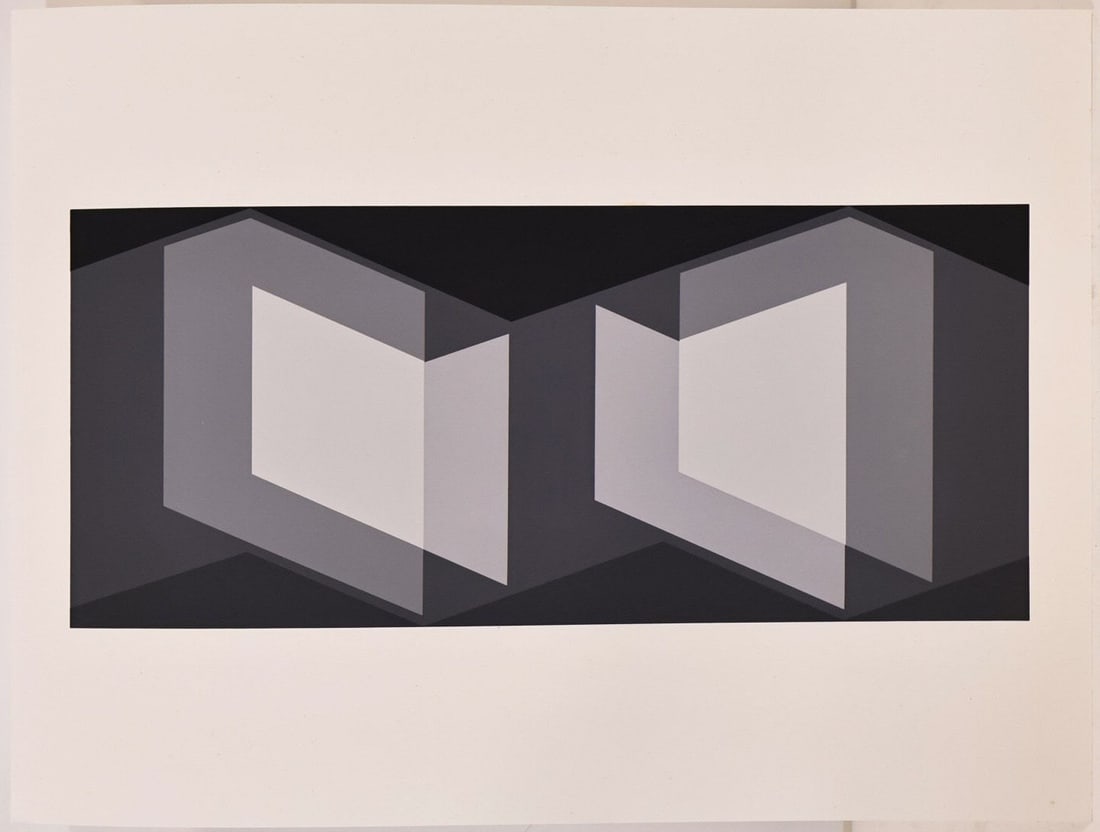 JOSEF ALBERS (AMERICAN / GERMAN, 1888-1976). - 2