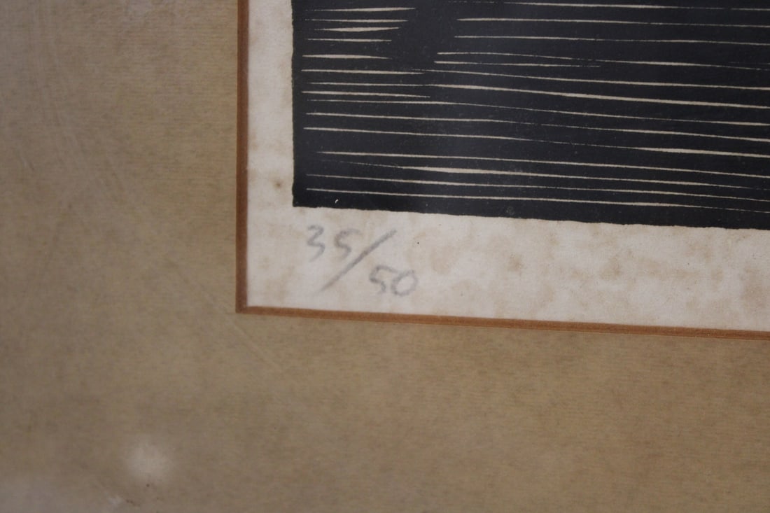 GERHARD MARCKS Signed & Numbered Print - 4