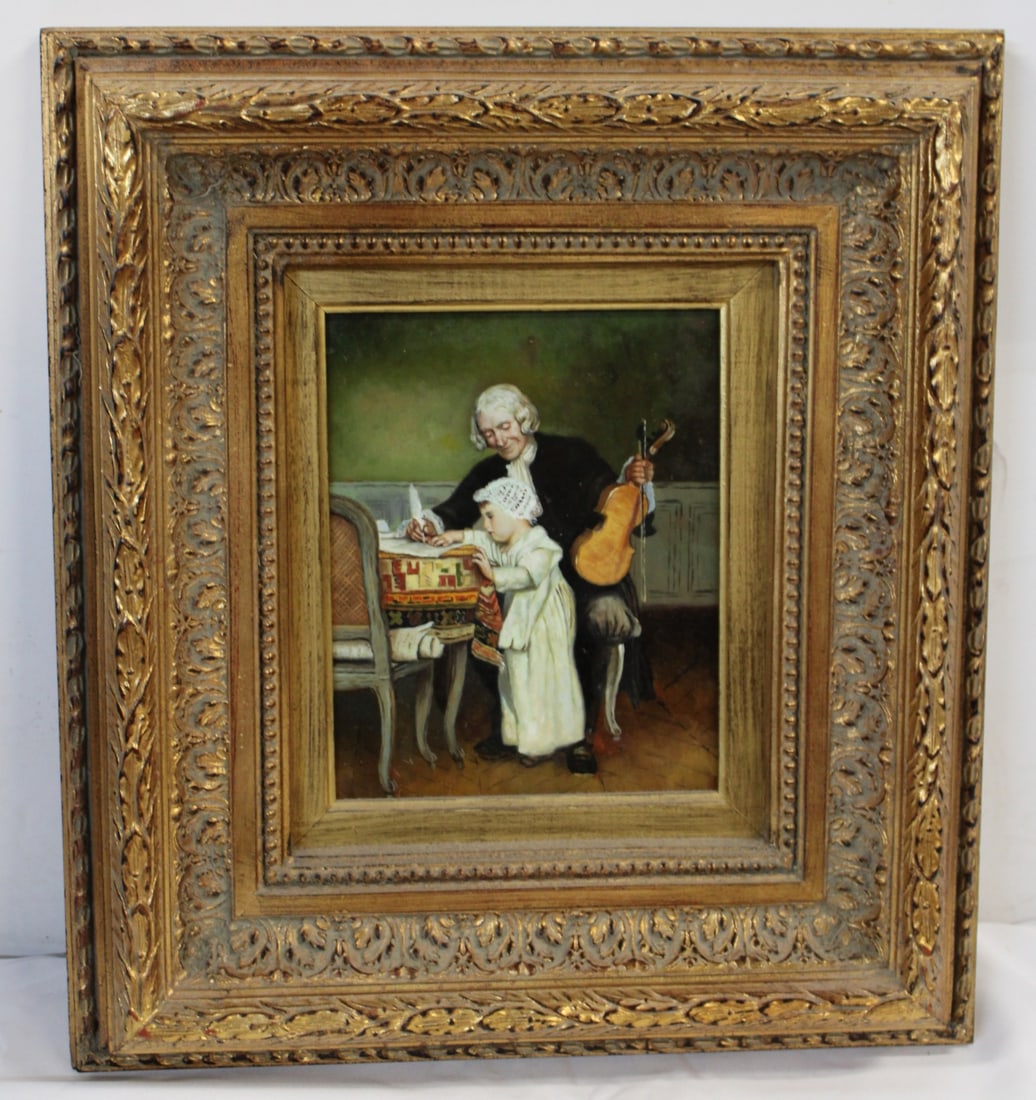 UNSIGNED Oil On Panel - 2