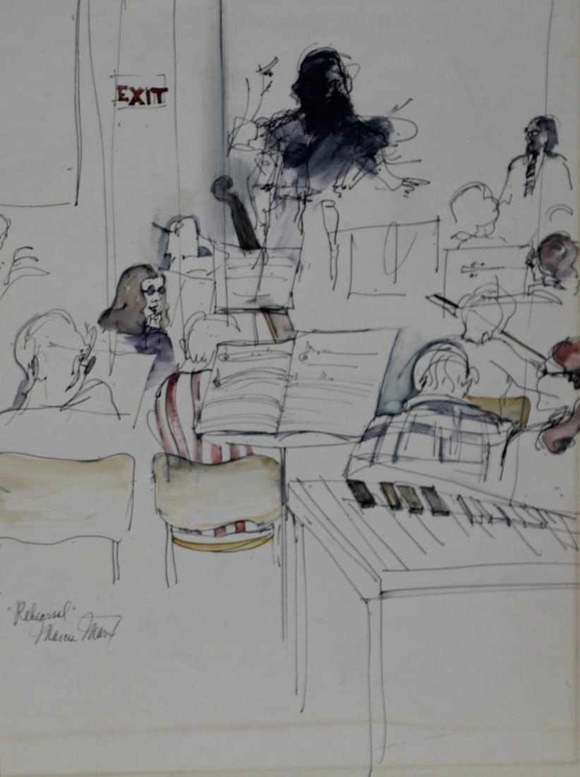 MARCIA MARX Signed & Titled Ink (1 of 4)