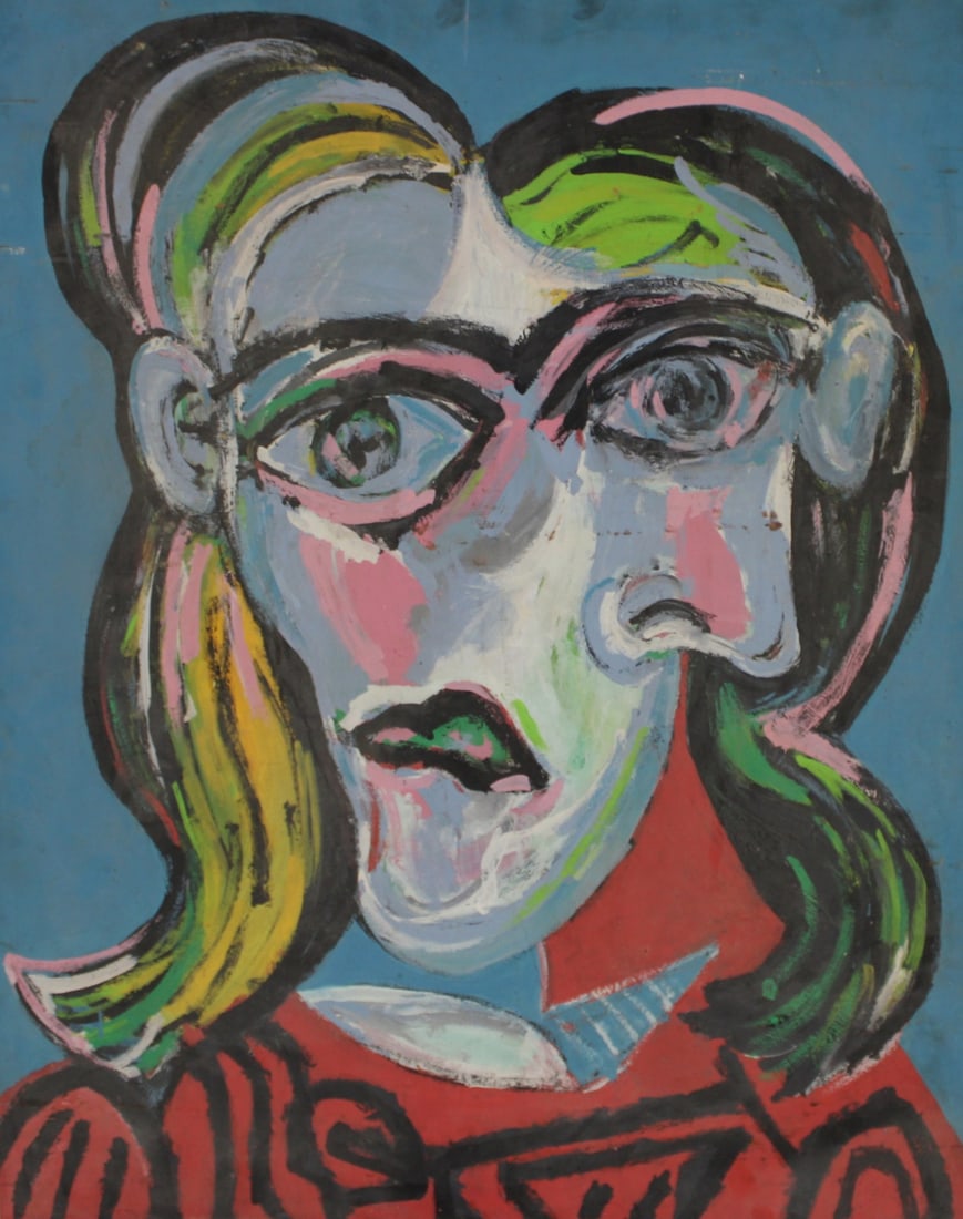 MIRIAM HALPERN Oil On Board. (1 of 3)