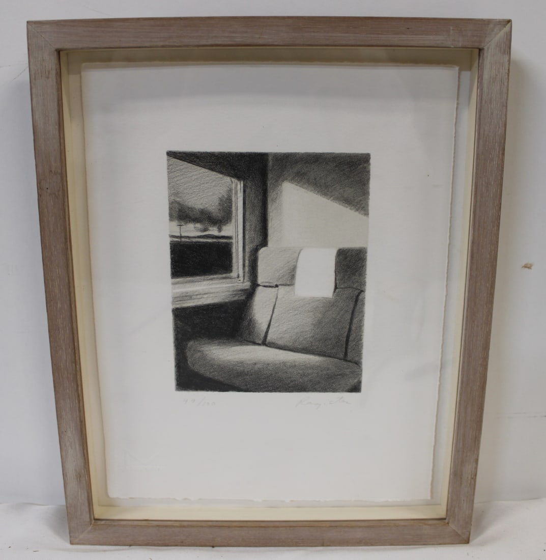 JOHN REGISTER Framed Signed Lithograph - 2