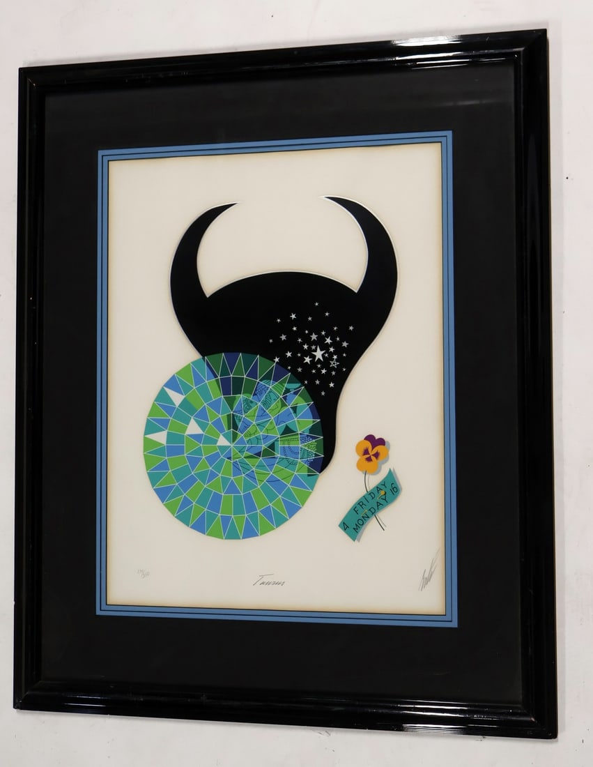 ERTE Signed & Numbered Print. - 2
