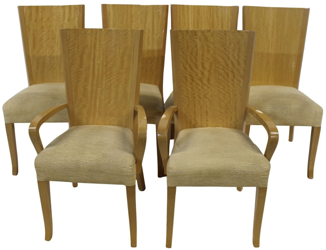 GIORGIO Collection Set of (12) Maple High Back (1 of 12)