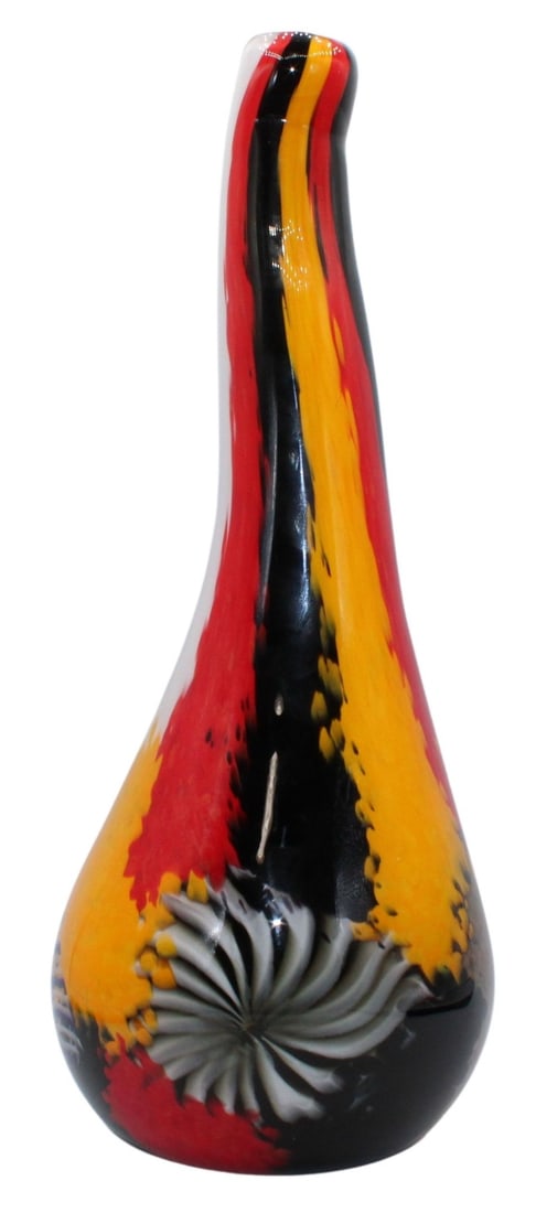 Dino Martens for Aureliano Toso Tall Murano Vase. (1 of 9)