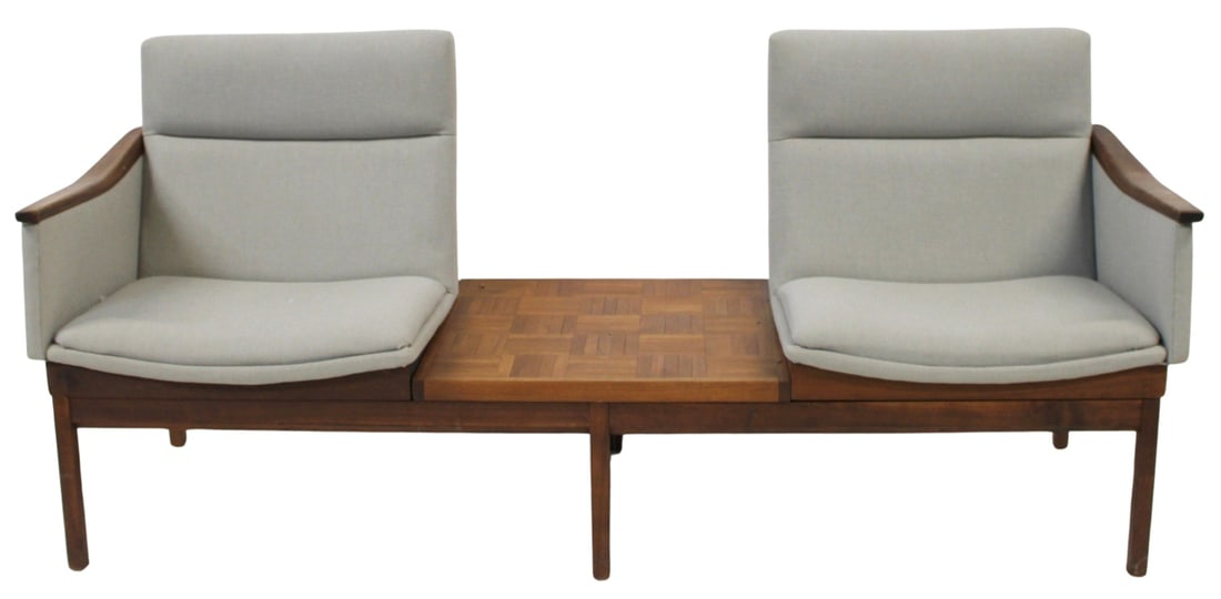 After Adrian Pearsall Settee Table Combo. (1 of 7)