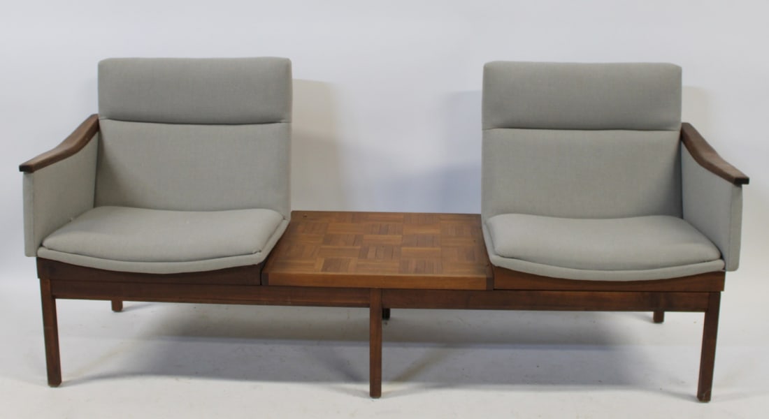 After Adrian Pearsall Settee Table Combo. - 2