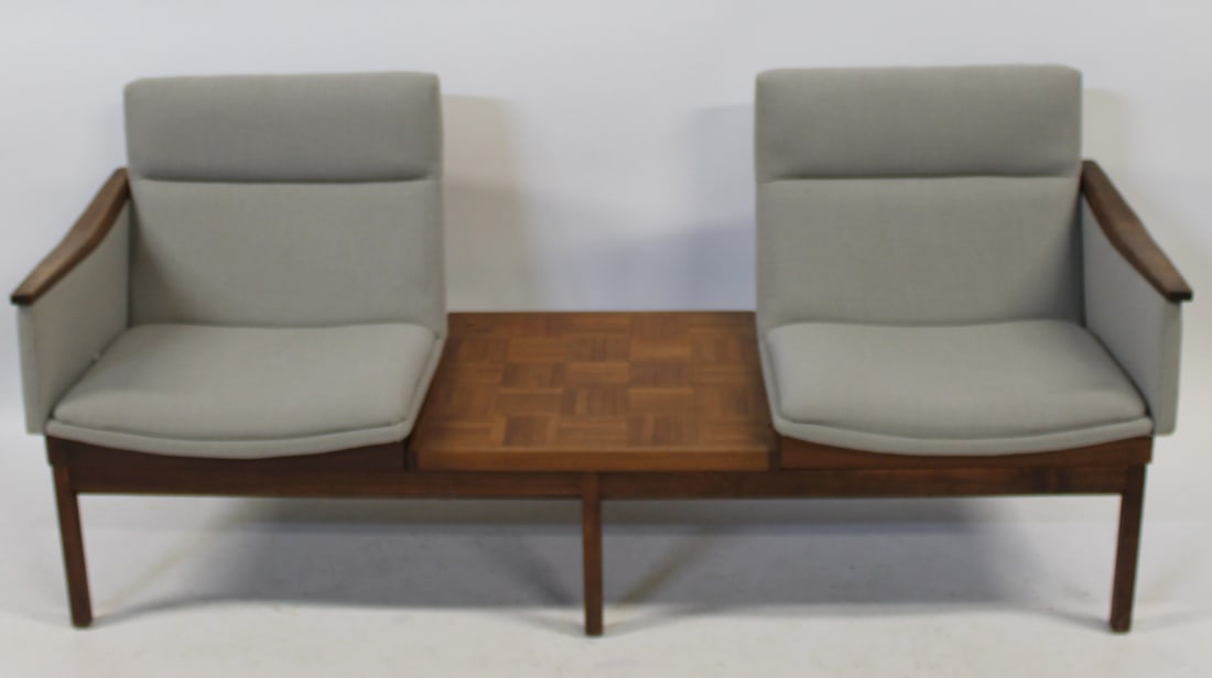 After Adrian Pearsall Settee Table Combo. - 3