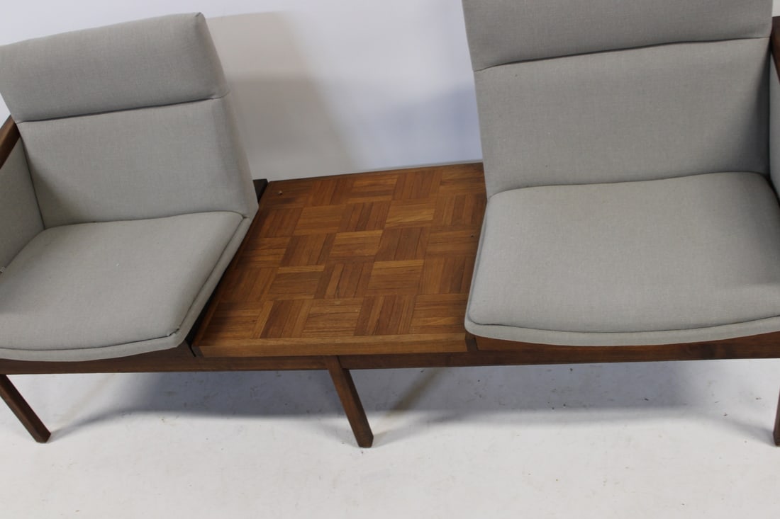 After Adrian Pearsall Settee Table Combo. - 4