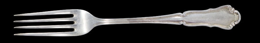 SILVER German .800 Silver Partial Flatware Service - 6