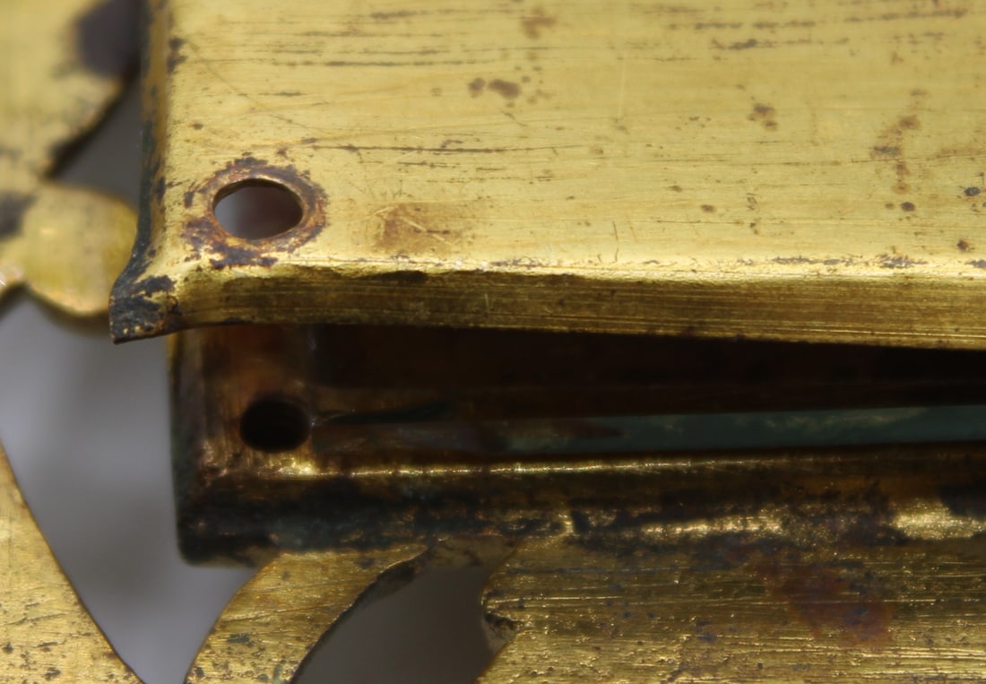 (2) Bronze Frames with Scroll Work Design. - 10