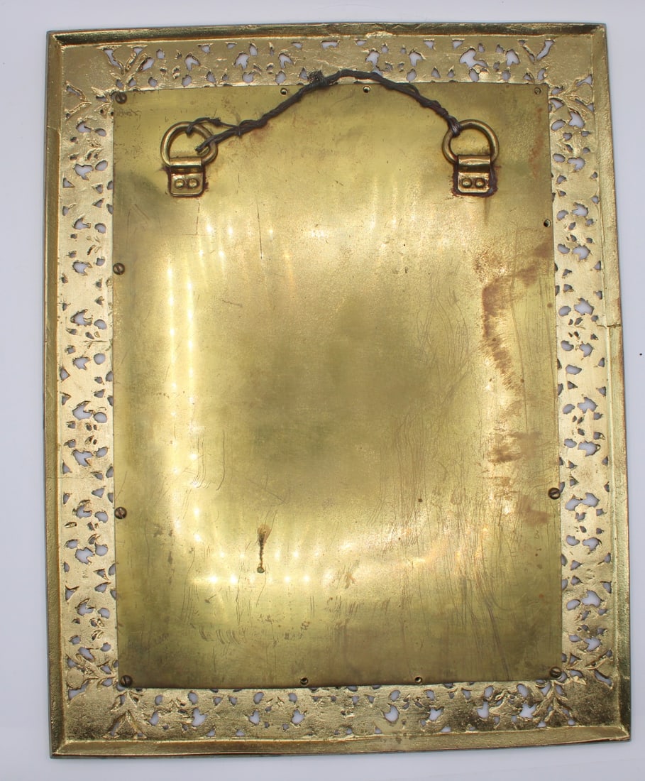 (2) Bronze Frames with Scroll Work Design. - 13