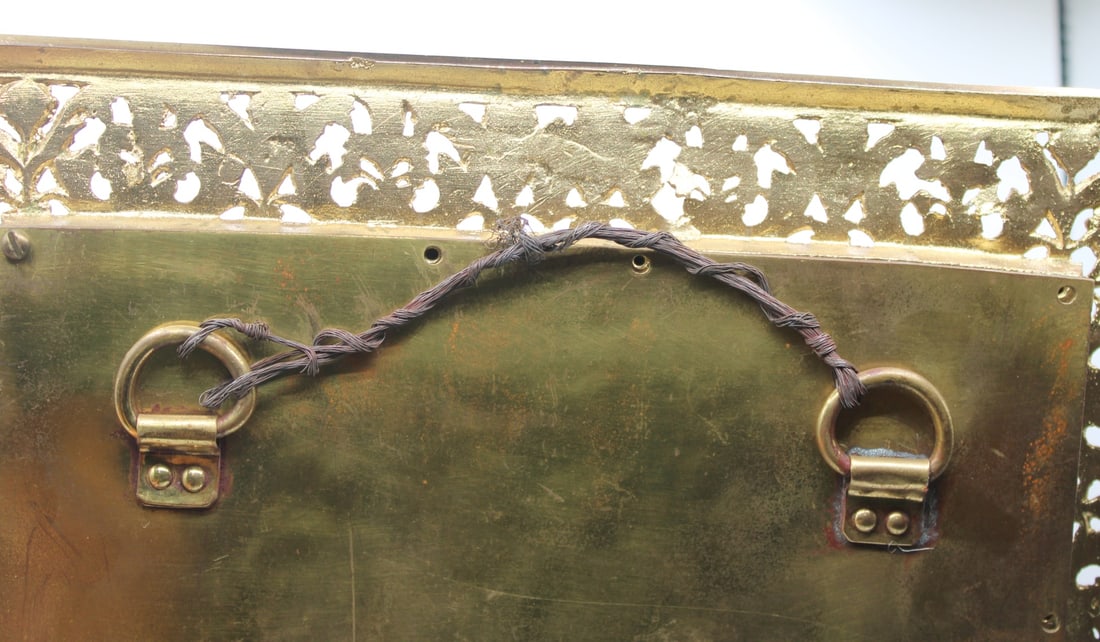 (2) Bronze Frames with Scroll Work Design. - 19