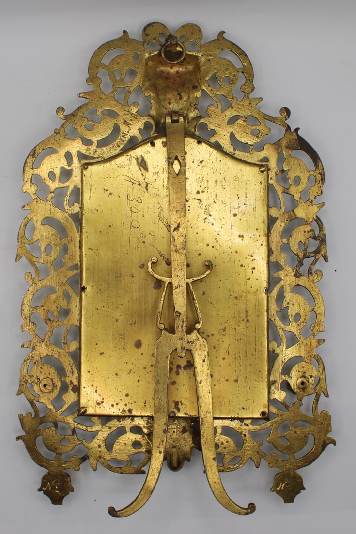 (2) Bronze Frames with Scroll Work Design. - 5