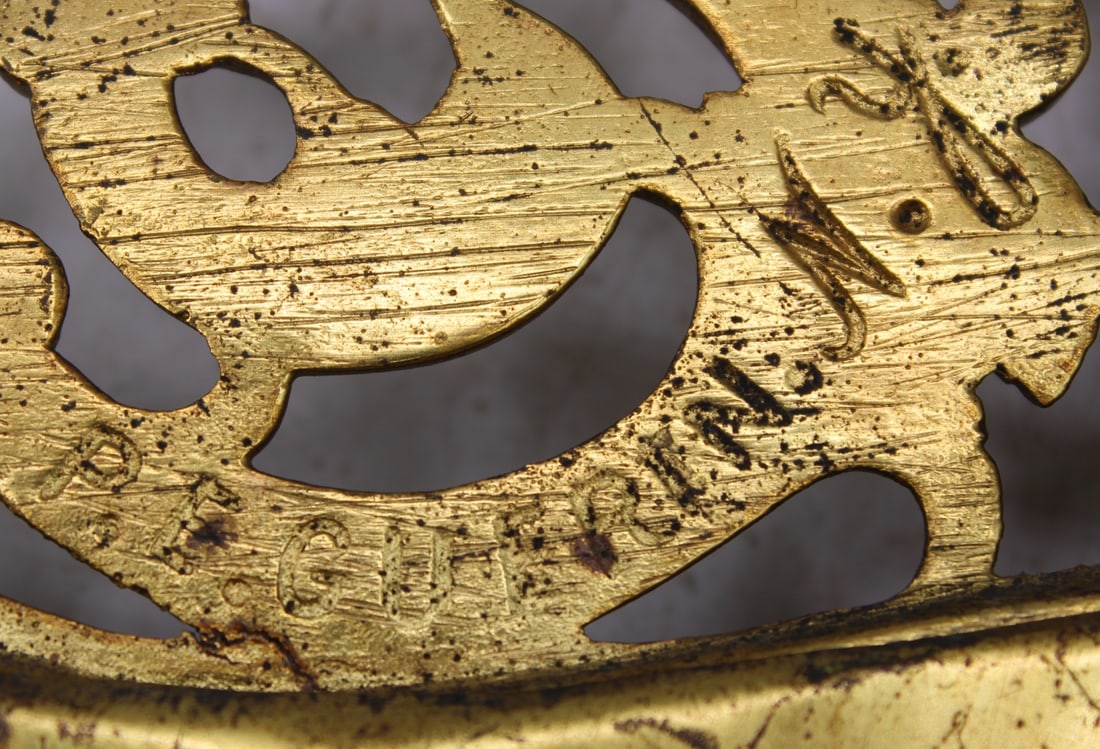 (2) Bronze Frames with Scroll Work Design. - 9