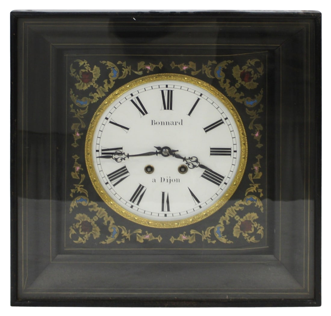 Signed Bonnard French Wall Clock. (1 of 6)
