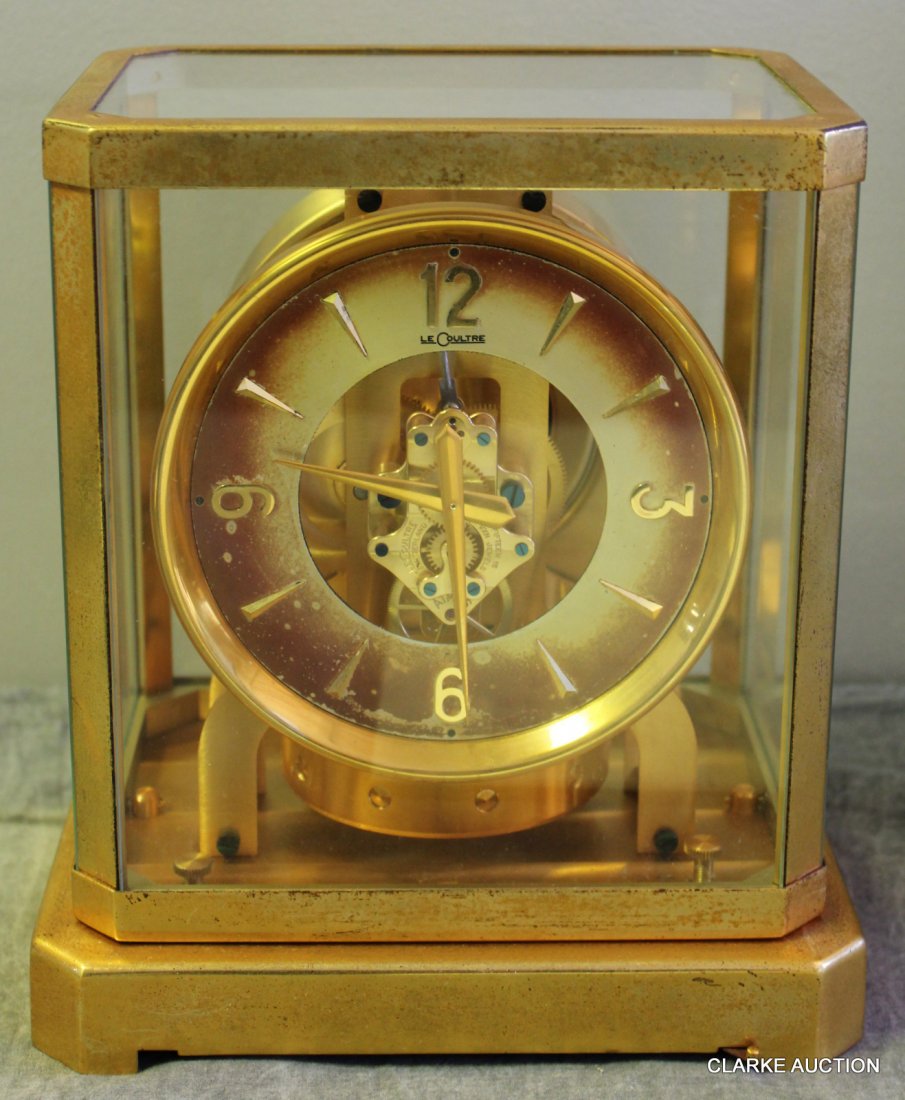 Jaeger Le Coultre Atmos Clock.: Serial number 57058. From a Rye, NY estate.