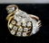 JEWELRY. Vintage 18kt Yellow Gold and Diamond Ring - 3