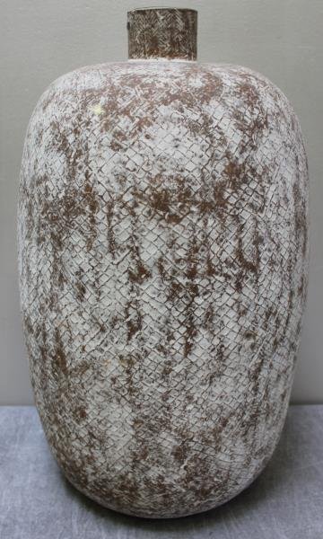 CONOVER, Claude. Large Midcentury "Lail" Vase.: Signed and titled "LAIL" on base. From an East 72nd St NYC estate. Dimensions: 11" w x 20" h. Condition: good.