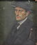 Unsigned Double Sided Oil on Canvas. - 2