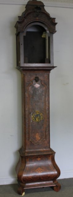 Antique Continental Tallcase Clock Case. (1 of 9)