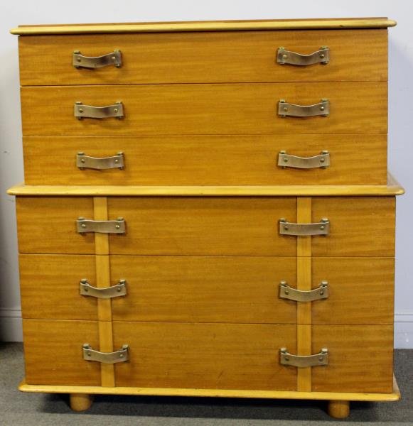 Midcentury Paul Frankl Station Wagon Tall Chest. (1 of 6)