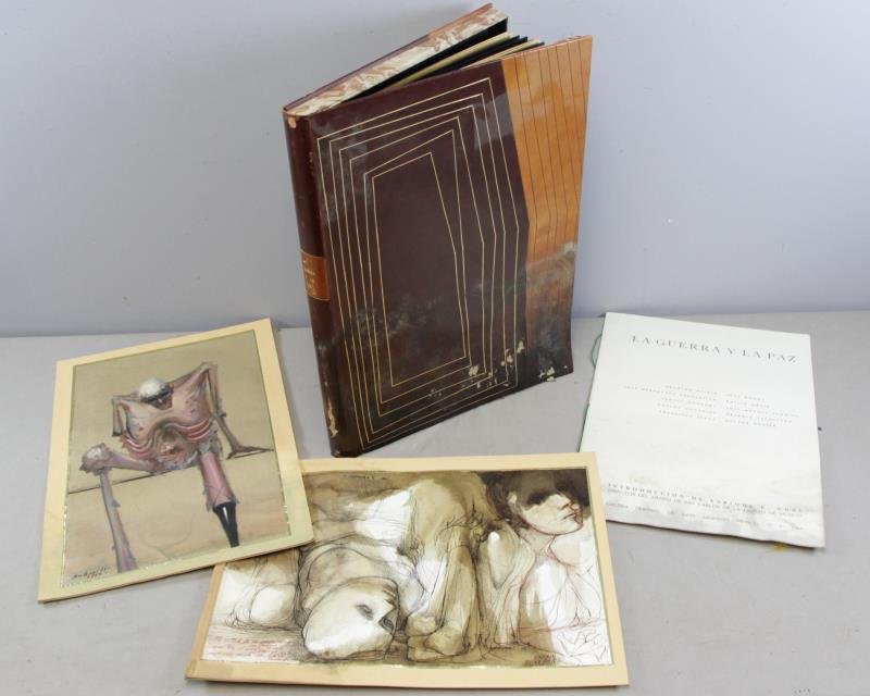 Portfolio "La Guerra la Paz". 12 Original Drawings (1 of 10)