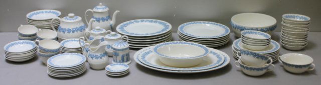 WEDGWOOD. Wedgwood Queen's Ware Lot. (1 of 10)